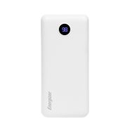 پاور بانک 30هزار میلی آمپر energizerمدل ue30002 pq سفید ( گارانتی متین )