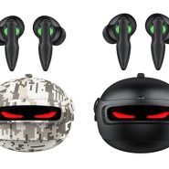 هندزفری بی سیم گیمینگ با نسخه 5.3 بلوتوث رسی Recci REP W48 Helmet Appearance TWS earbuds