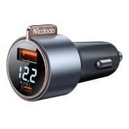 خرید شارژر فندکی 2 پورت 75 وات مک دودو Mcdodo 75W USB-A & USB-C PD Car Charger CC-369 با کمترین قیمت - فروشگاه اینترنتی لئون تک