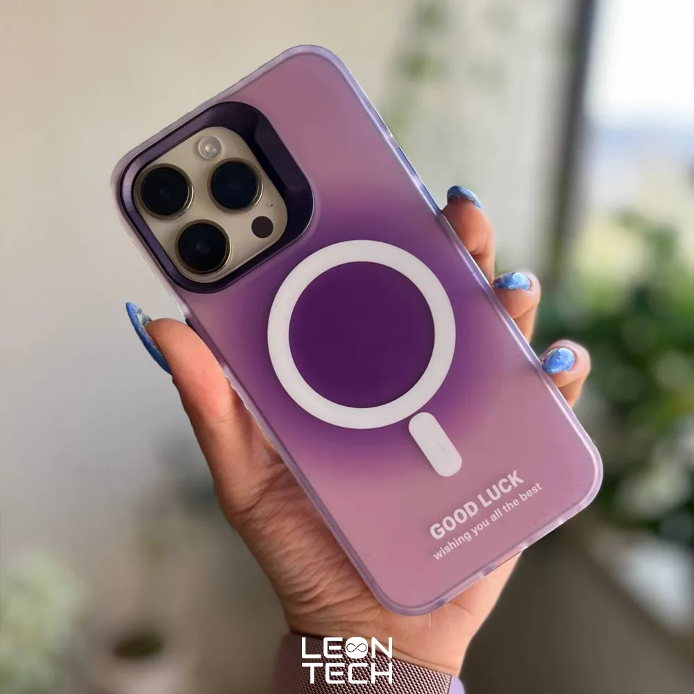 10 خرید قاب موبایل Good Luck نیمه شفاف مگ سیف دار با کمترین قیمت - فروشگاه اینترنتی لئون تک