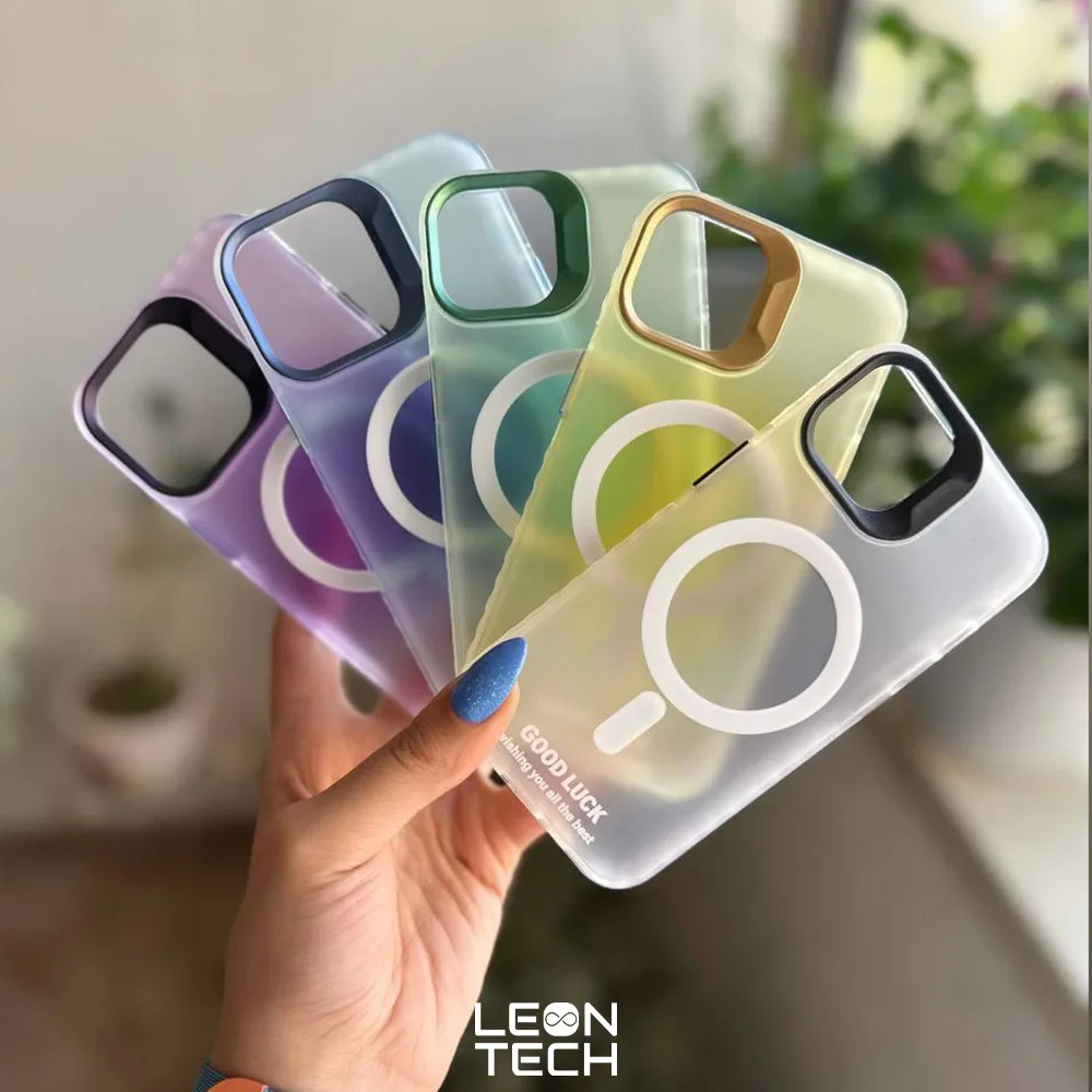 6 خرید قاب موبایل Good Luck نیمه شفاف مگ سیف دار با کمترین قیمت - فروشگاه اینترنتی لئون تک