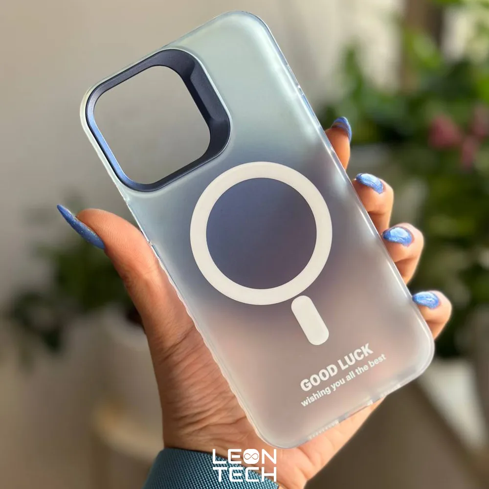 7 خرید قاب موبایل Good Luck نیمه شفاف مگ سیف دار با کمترین قیمت - فروشگاه اینترنتی لئون تک