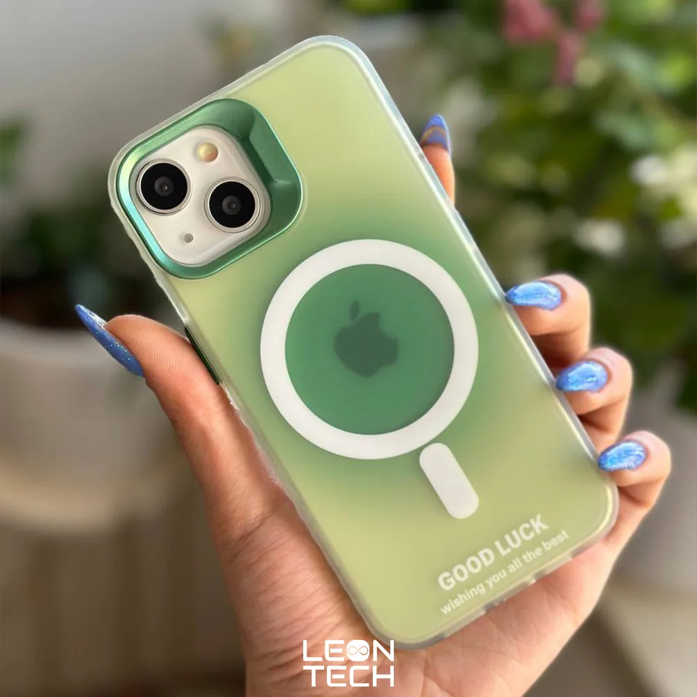 9 خرید قاب موبایل Good Luck نیمه شفاف مگ سیف دار با کمترین قیمت - فروشگاه اینترنتی لئون تک