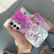 خرید قاب صورتی موجی برای آیفون 11 با کمترین قیمت - فروشگاه اینترنتی لئون تک