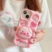 خرید قاب خوک صورتی برای آیفون 11 با کمترین قیمت - فروشگاه اینترنتی لئون تک