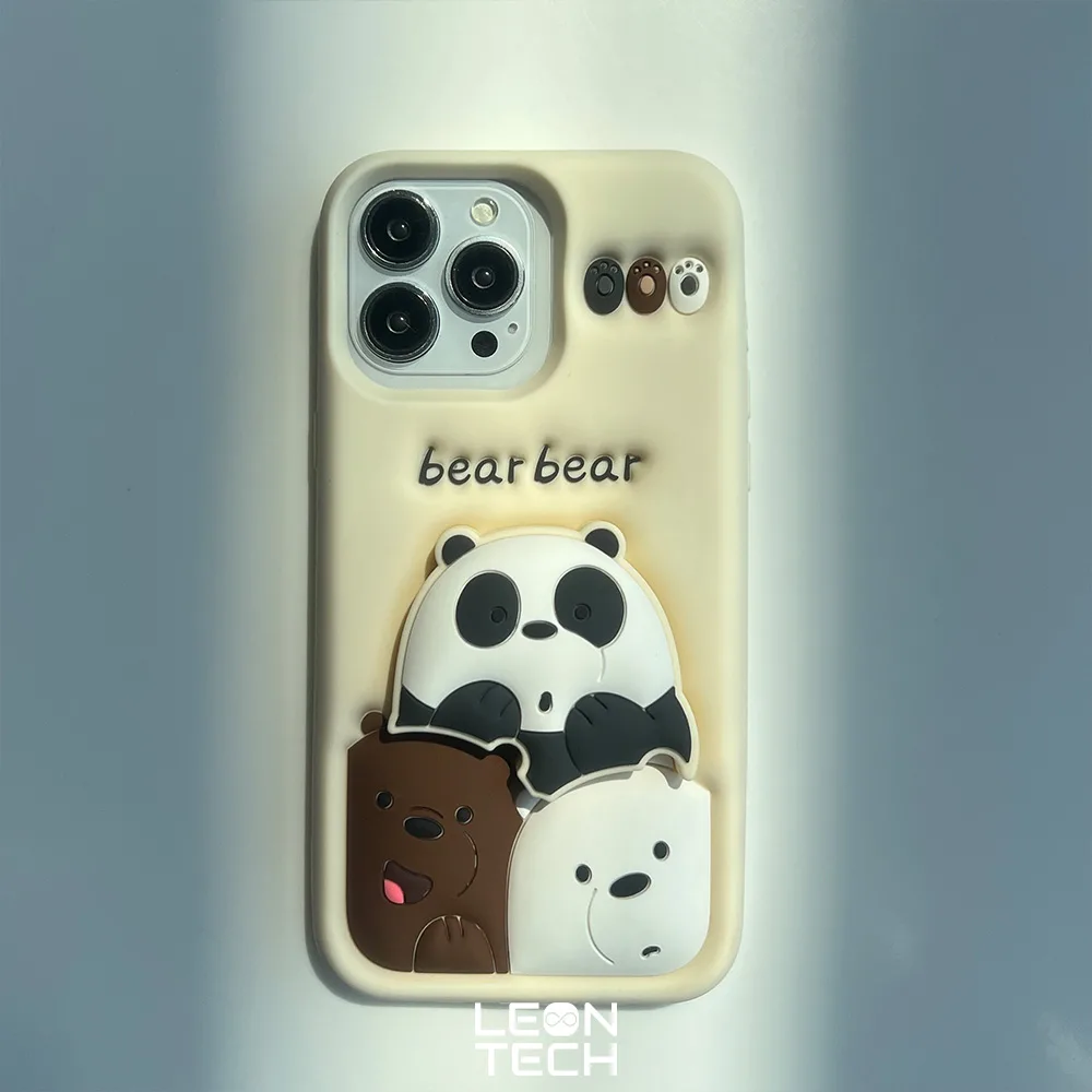 1 خرید قاب سه خرس کرم برای آیفون 11 با کمترین قیمت - فروشگاه اینترنتی لئون تک