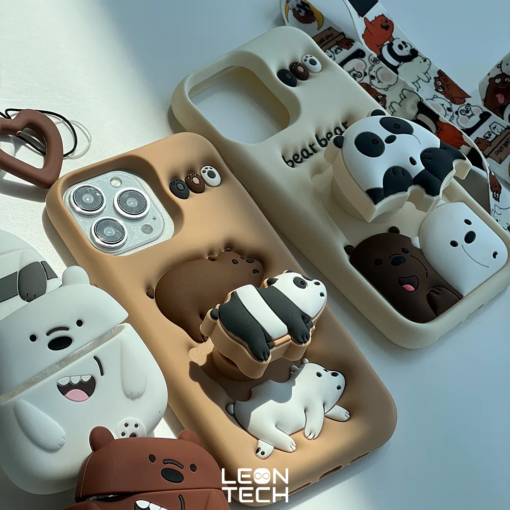 3 خرید قاب سه خرس کرم برای آیفون 11 با کمترین قیمت - فروشگاه اینترنتی لئون تک