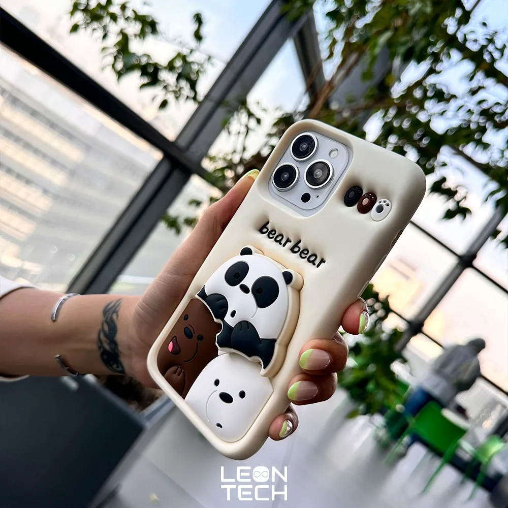 4 خرید قاب سه خرس کرم برای آیفون 11 با کمترین قیمت - فروشگاه اینترنتی لئون تک